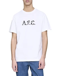 Hugo Logo Cotton Crewneck T-Shirt