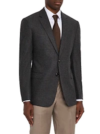 Wool-Cashmere Soft Sport Coat