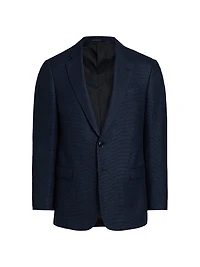 Textured Wool-Blend Sportcoat