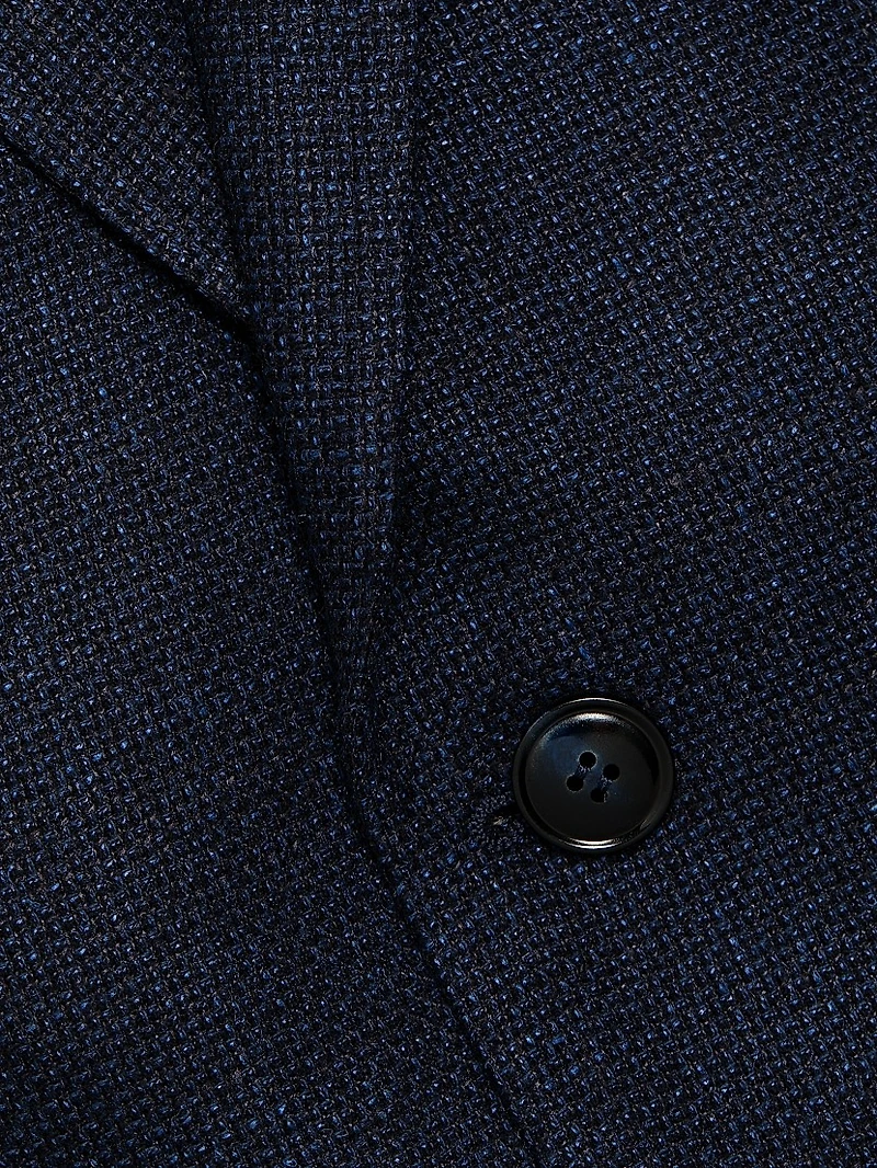 Textured Wool-Blend Sportcoat