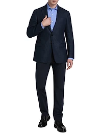 Textured Wool-Blend Sportcoat