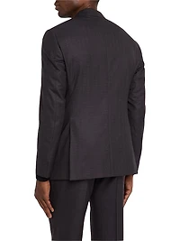 Single-Breasted Wool Suit