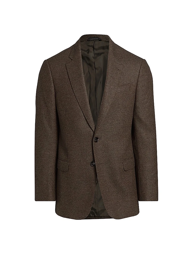 Textured Wool-Cashmere Sportcoat