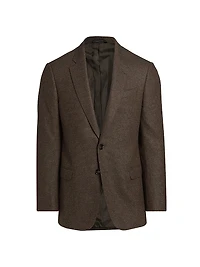Textured Wool-Cashmere Sportcoat