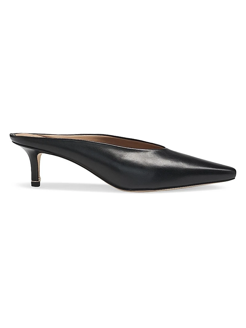 Backless Mules Nappa Leather