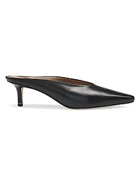 Backless Mules Nappa Leather