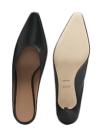 Backless Mules Nappa Leather