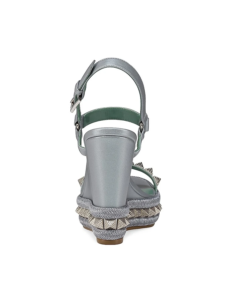 Pyraclou 110MM Leather Platform Sandals