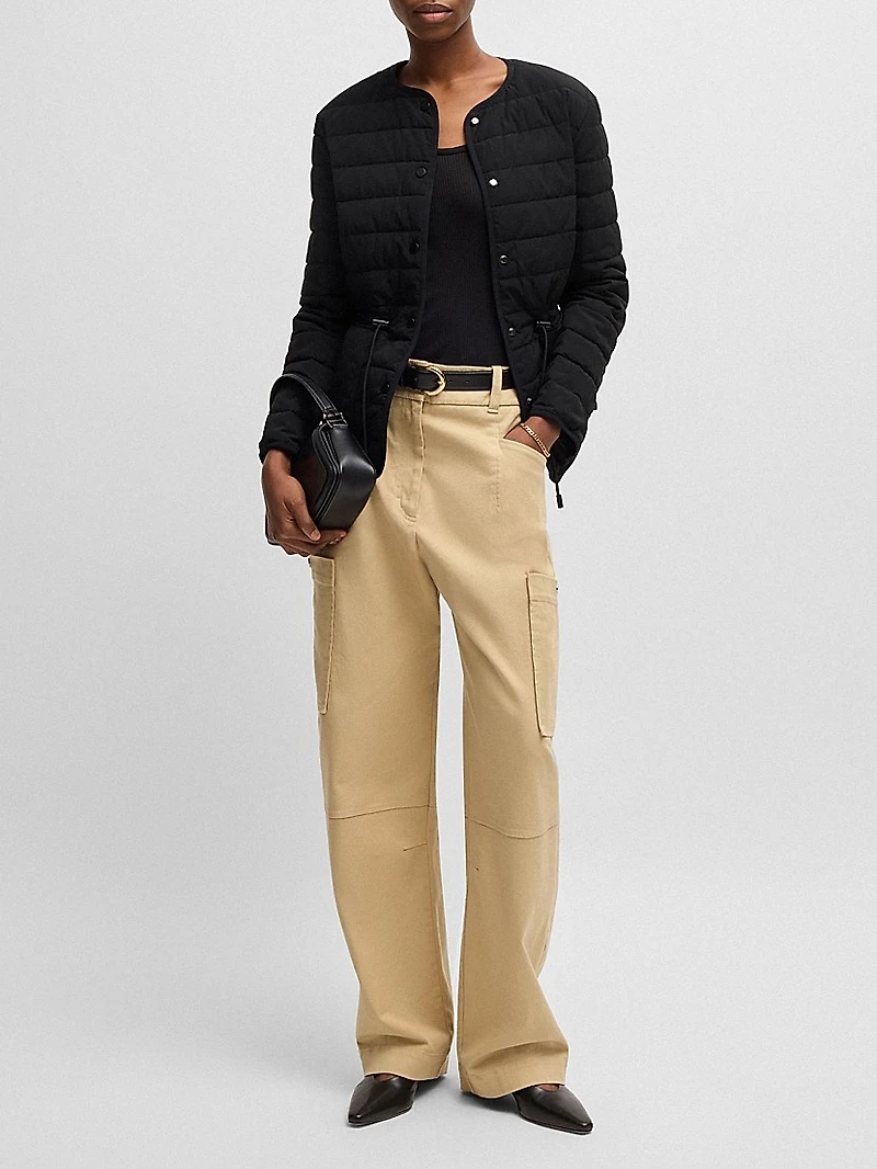 Water-Repellent Padded Jacket