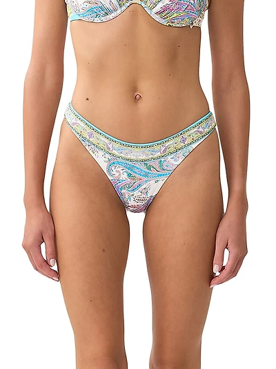 Mini Pant Paisley Bikini Bottom