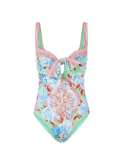 Floral One-Piece Swimsuit