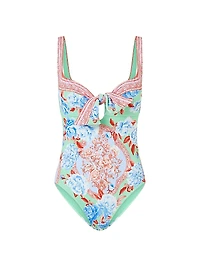 Floral One-Piece Swimsuit