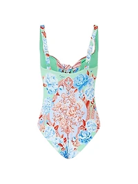 Floral One-Piece Swimsuit