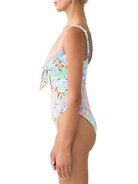 Floral One-Piece Swimsuit