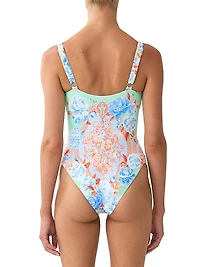 Floral One-Piece Swimsuit