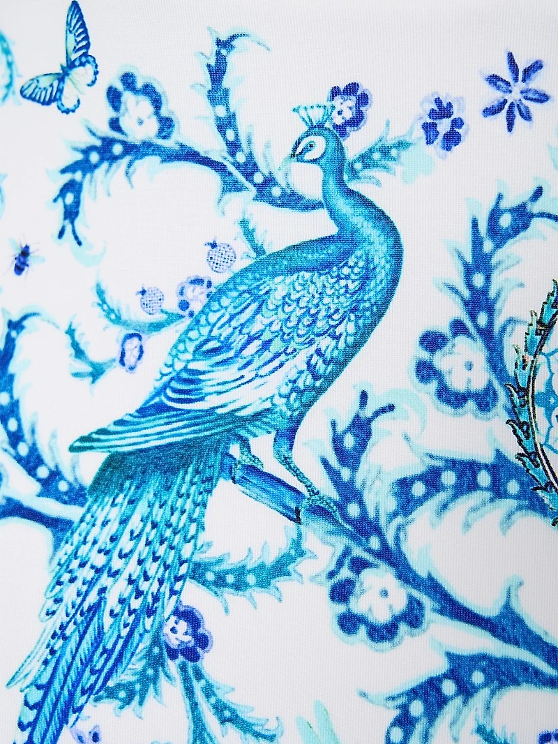Printed One-Piece Swimsuit