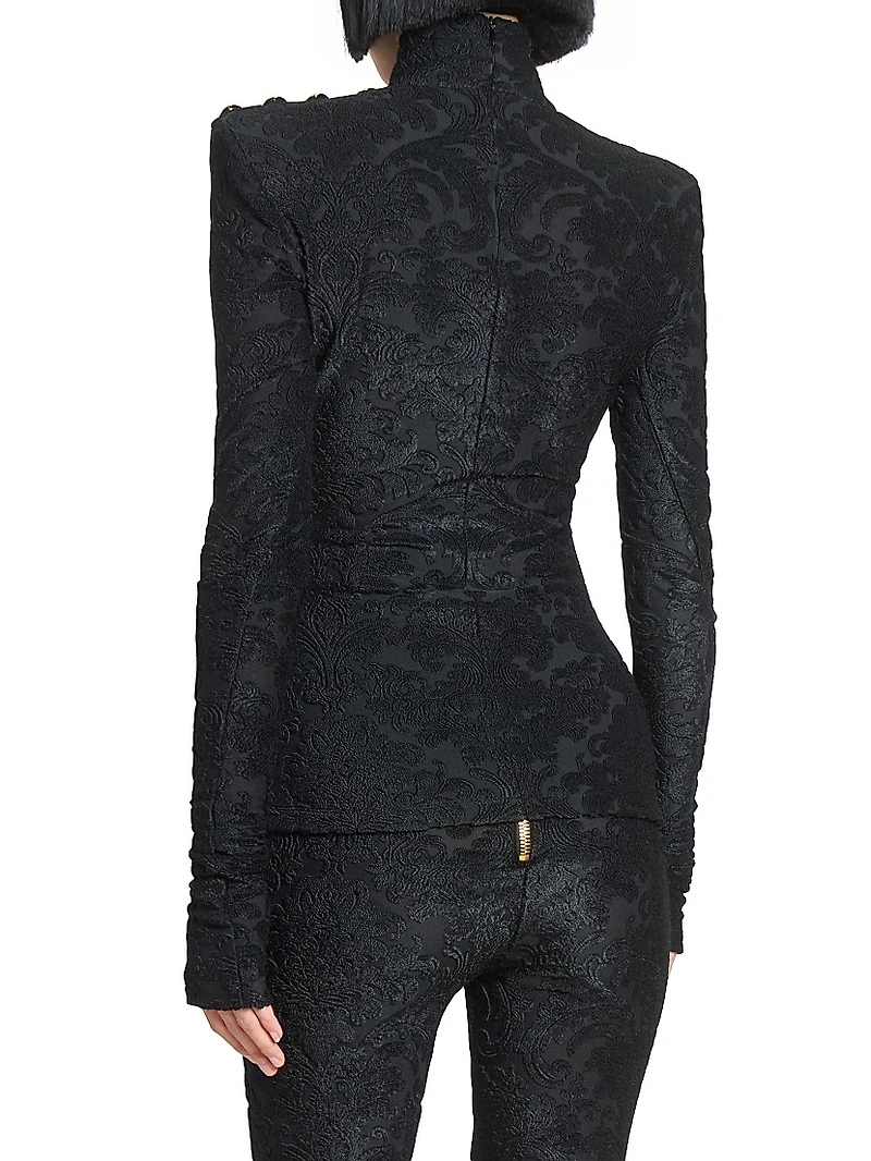 Baroque Jacquard Top