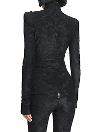 Baroque Jacquard Top