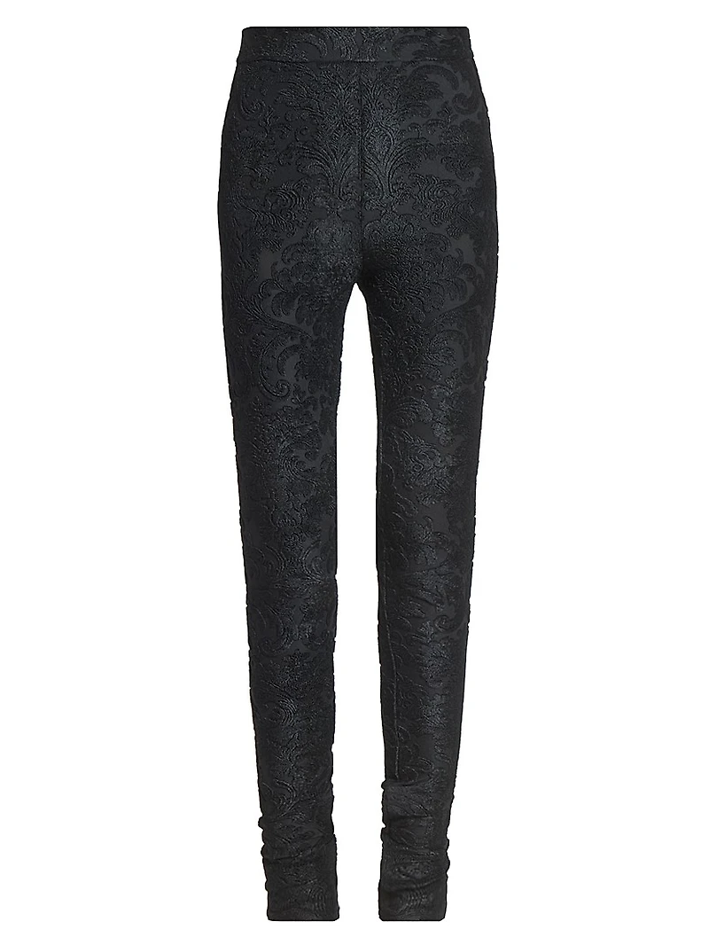 Baroque Jacquard Leggings
