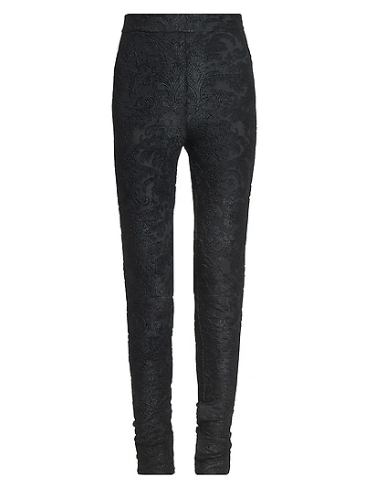Baroque Jacquard Leggings