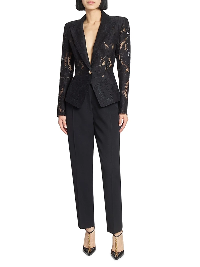 Grain De Poudre Wool Pants