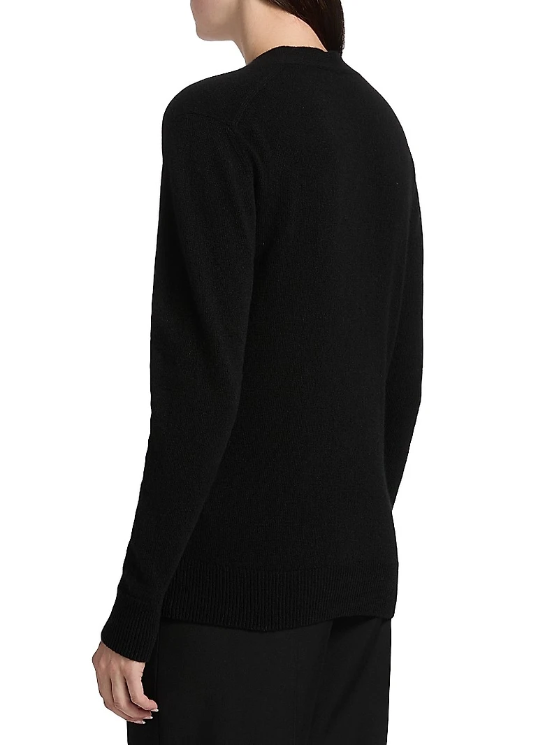 Loose Cashmere-Wool Cardigan