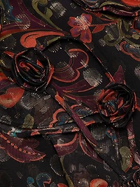 Idella Printed Halterneck Gown