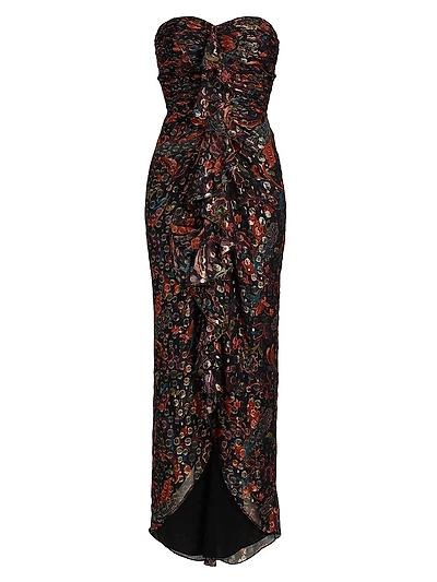 Goldie Strapless Maxi Dress