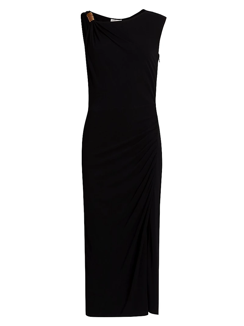 Leann Sleeveless Midi-Dress