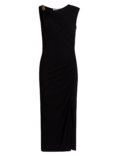 Leann Sleeveless Midi-Dress