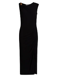 Leann Sleeveless Midi-Dress