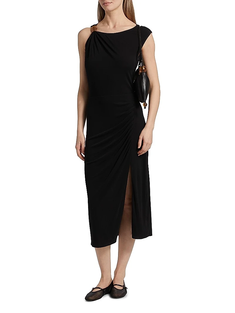 Leann Sleeveless Midi-Dress