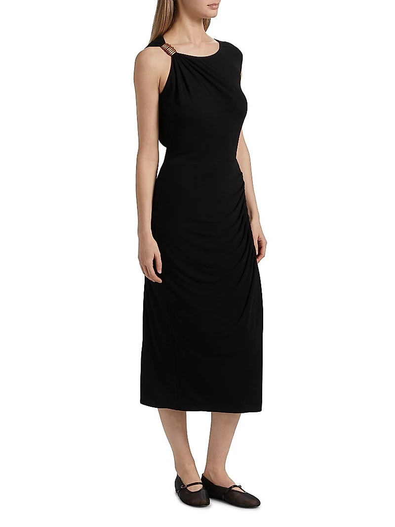 Leann Sleeveless Midi-Dress