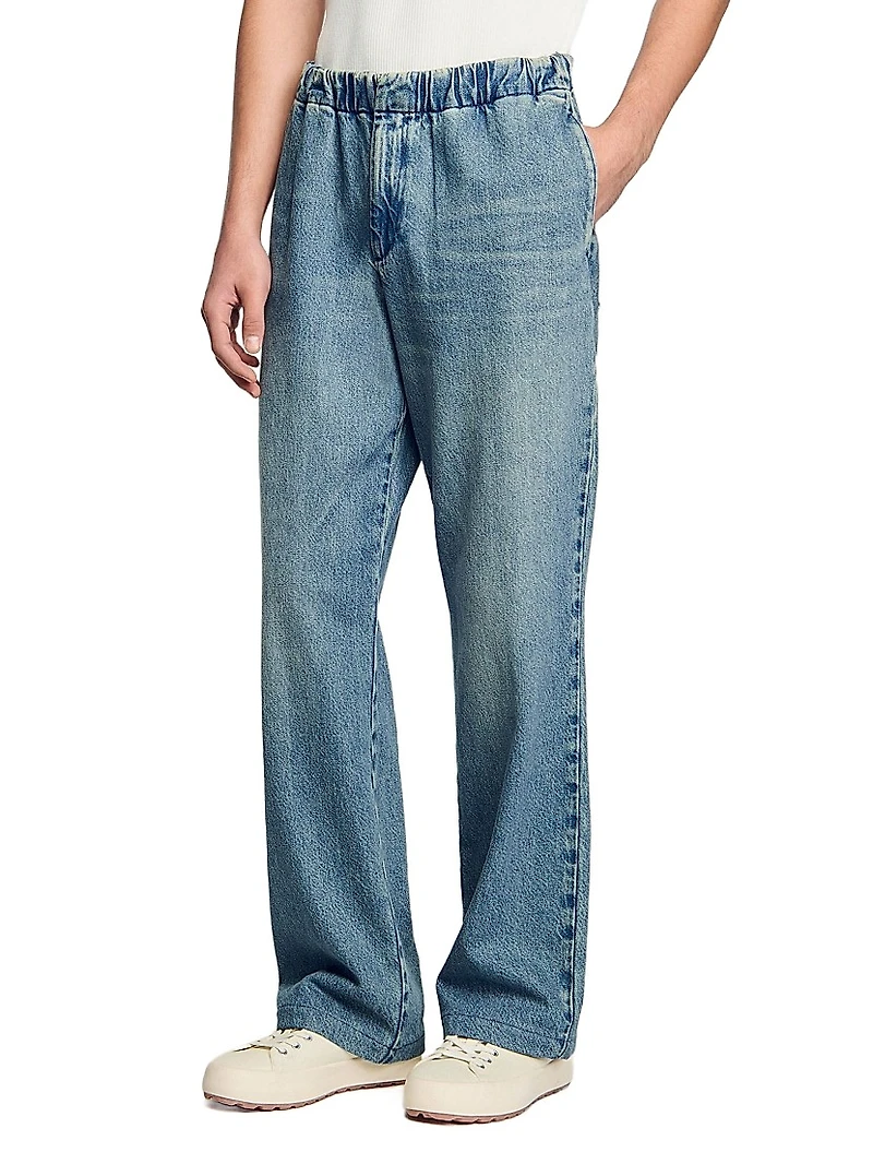 Wide-Leg Jeans