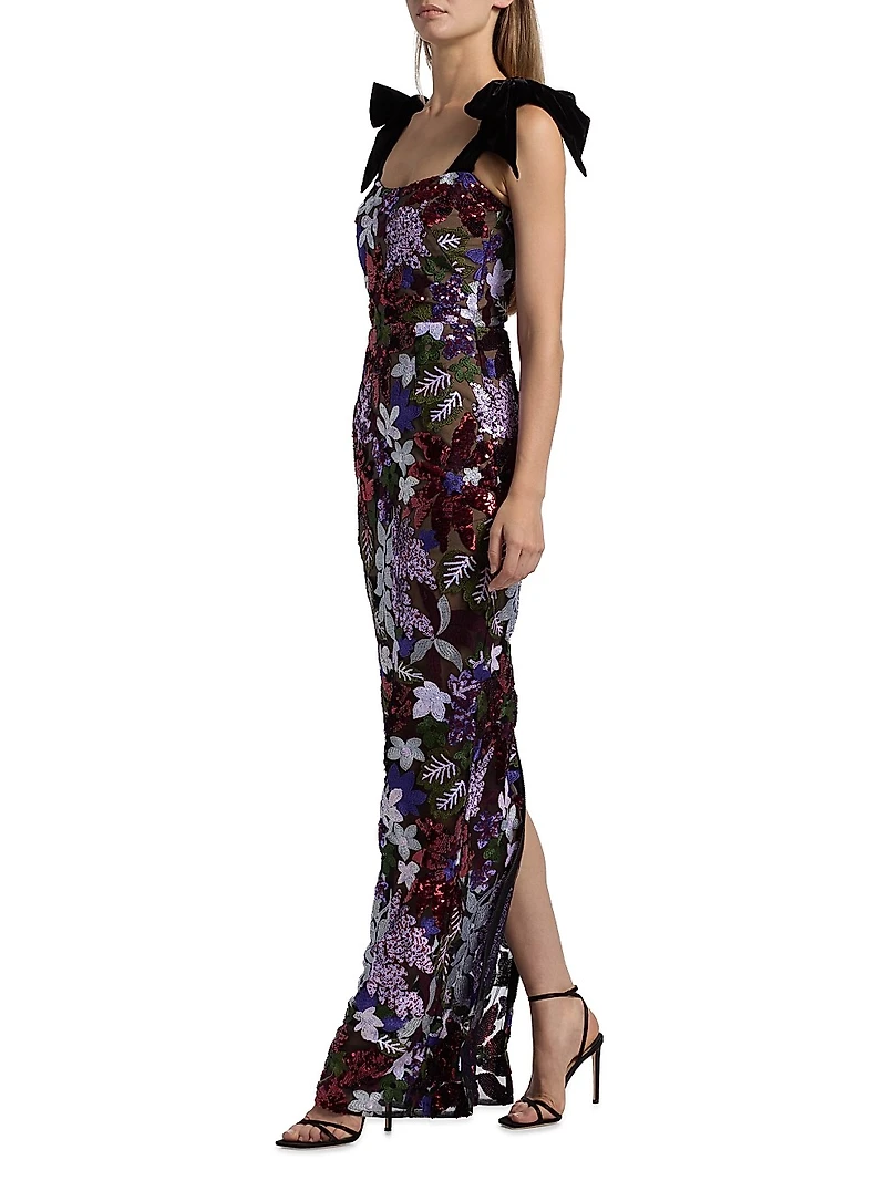 Dahlia Embellished Maxi Dress