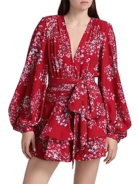 Bedouin Ruffle Minidress