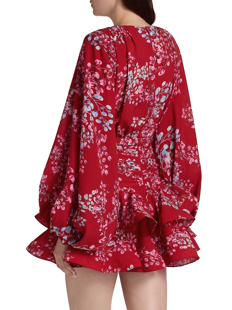 Bedouin Ruffle Minidress