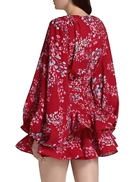 Bedouin Ruffle Minidress