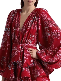 Bedouin Ruffle Minidress