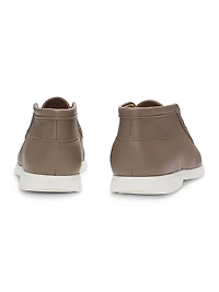 Desert Boots Tumbled Leather with Apron Toe