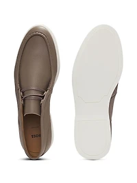 Desert Boots Tumbled Leather with Apron Toe