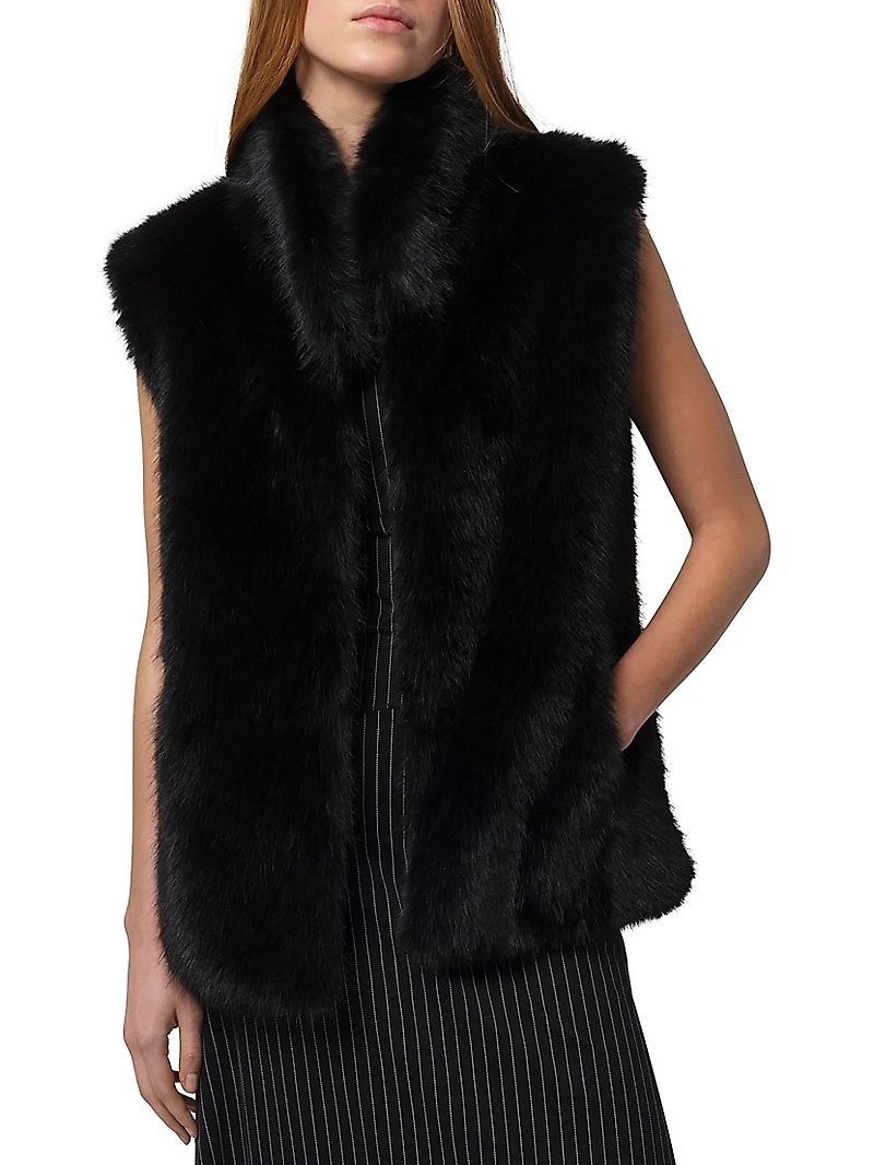 Laila Faux-Fur Vest