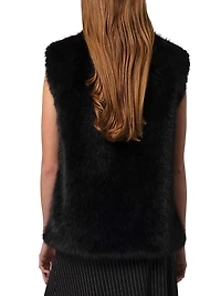 Laila Faux-Fur Vest