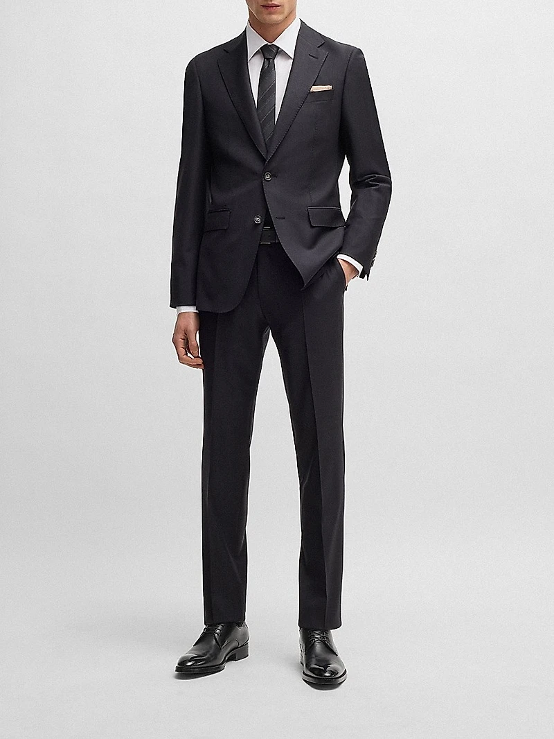 Burnished-Leather Derby Shoes