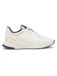Porsche x BOSS Perforated-Leather Trainers Sneakers