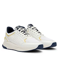 Porsche x BOSS Perforated-Leather Trainers Sneakers