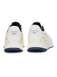 Porsche x BOSS Perforated-Leather Trainers Sneakers