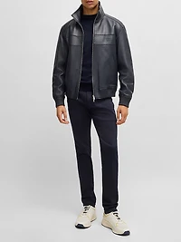 Porsche x BOSS Perforated-Leather Trainers Sneakers