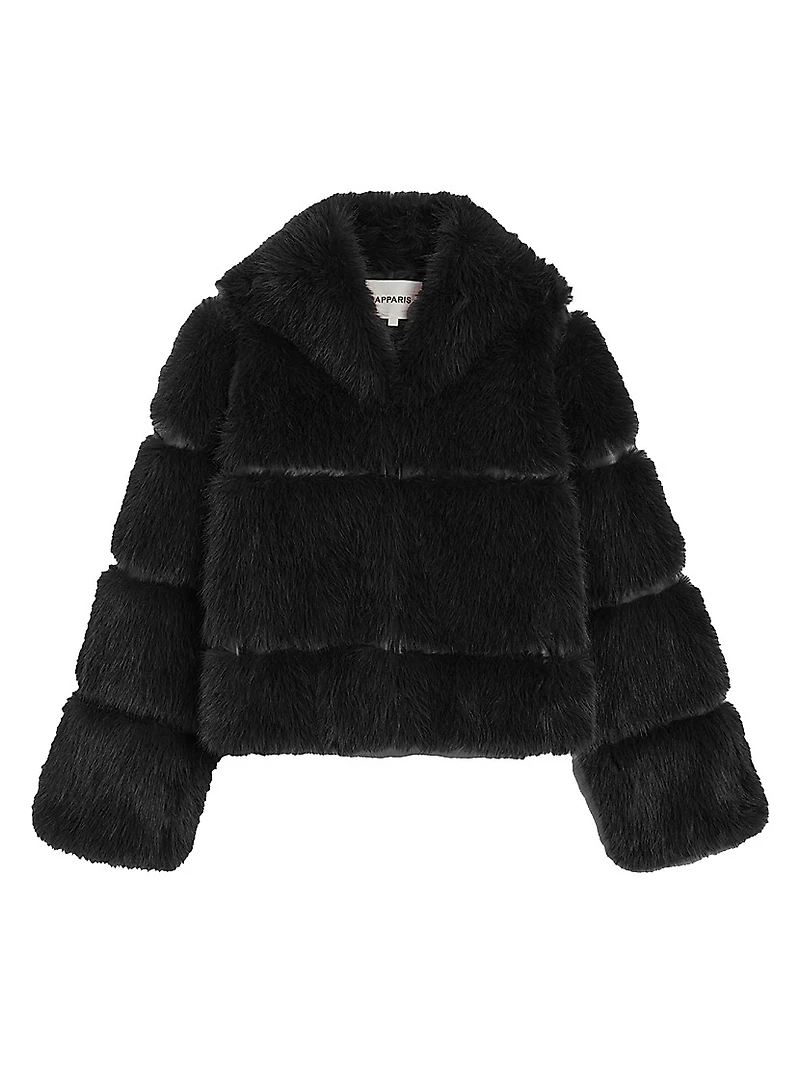 Sai Faux-Sable Fur Coat