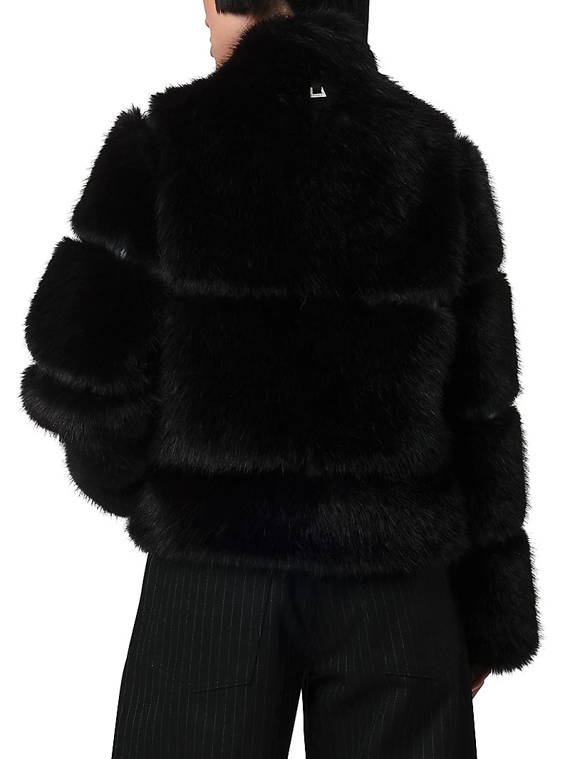 Sai Faux-Sable Fur Coat